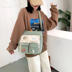 Nylon Crossbody Bag Women Shoulder Messenger Bag