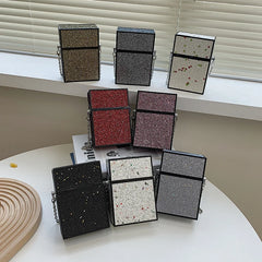Mini Party Tote Bag PVC Women's Handbag Chain Shoulder