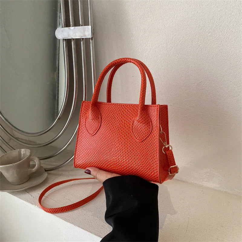 Mini Square Bag Vintage Handbag Shoulder Messenger Bag