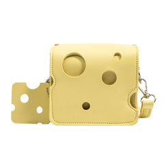 Mini Cheese Shaped Handbag Sling Shoulder Bag for Girls
