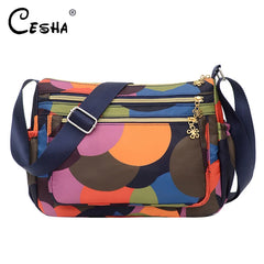 Nylon Crossbody Bag for Women Lightweight Shoulder Messenger SAC