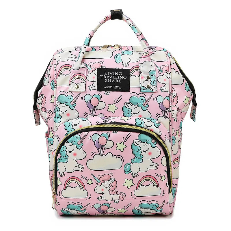 Mummy Maternity Nappy Diaper Backpack Bag Multi-function Waterproof