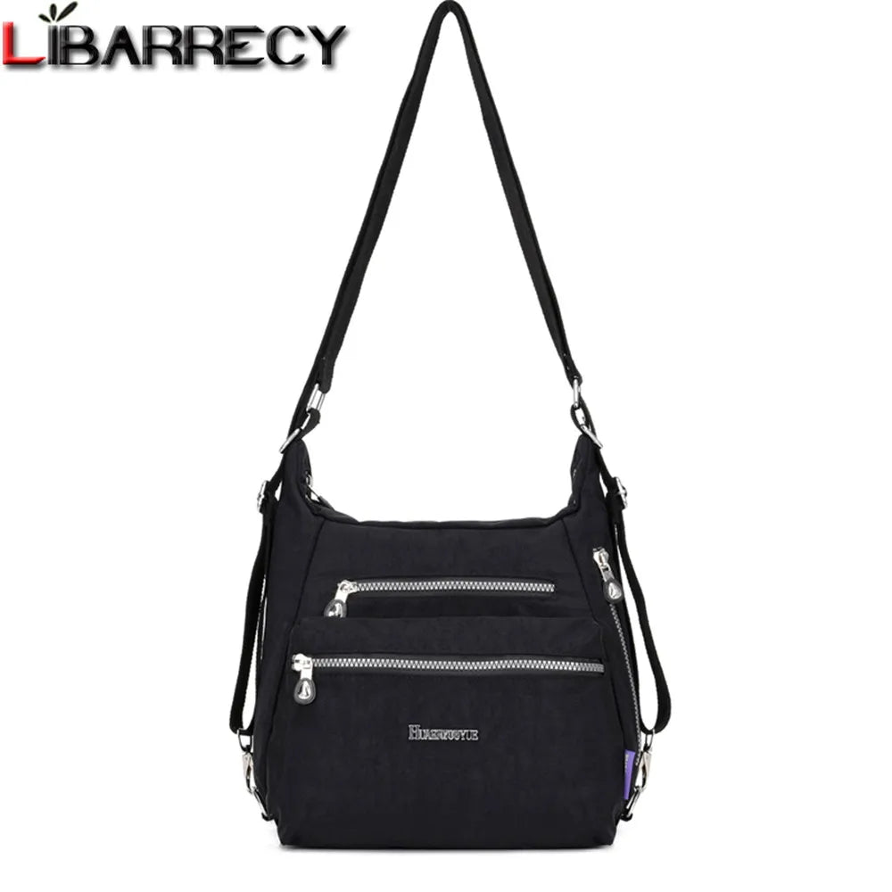 Multifunctional Women's Shoulder Bags High Nylon Ladies Bag