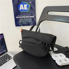 Unisex Waist Bag Street Hip-hop Fanny Pack High Nylon Belt Bag