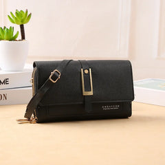 Retro Multi-function PU Messenger Bag