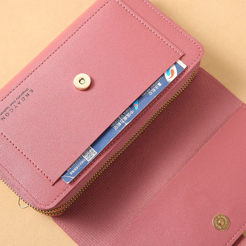 Retro Multi-function PU Messenger Bag