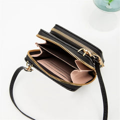 Women's Small Crossbody Shoulder Bag Mobile Phone Pouch Case Handbag