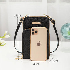 Women's Small Crossbody Shoulder Bag Mobile Phone Pouch Case Handbag