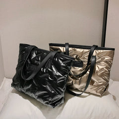 Nylon Padded Handbags Large Capacity Crossbody Bags
