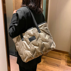 Nylon Padded Handbags Large Capacity Crossbody Bags