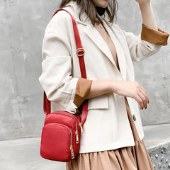 Nylon Mini Shoulder Bag for Women Crossbody Handbag