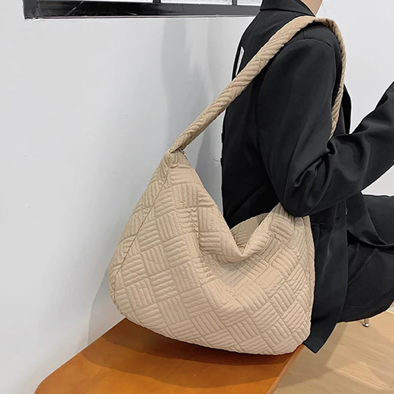 Nylon Shoulder Bag for Women Casual Crossbody Bag