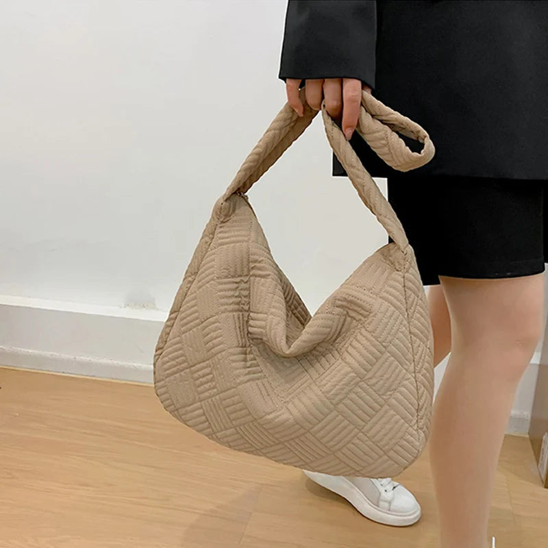 Nylon Shoulder Bag for Women Casual Crossbody Bag