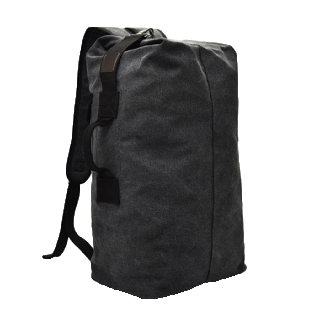 Canvas Backpack Large Capacity Sport Rucksack for Men