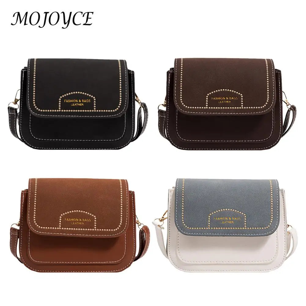 Retro Straddle Bag Crossbody Bag Female Solid Small Flap Clutch