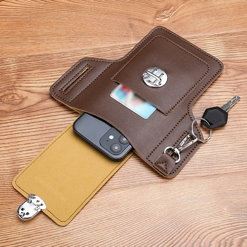 Men Waist Bag Multi-function Storage Outdoor Sports Travel Pouch