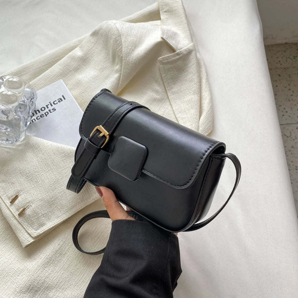 PU Women Handbags Candy Shoulder Crossbody Bags