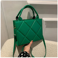 Women's PU Leather Shoulder Bag Flap Crossbody Handbag Purse