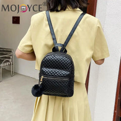 Preppy Style Women Lattice Pattern Shoulder Crossbody Bag