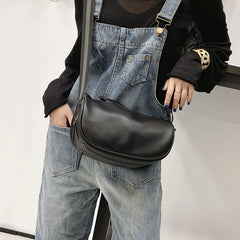PU Leather Waist Packs Female Soft Leather Messenger Bag Women Crossbody