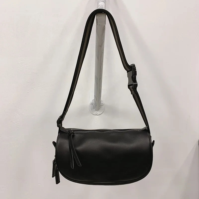 PU Leather Waist Packs Female Soft Leather Messenger Bag Women Crossbody
