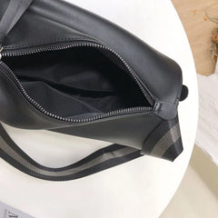 PU Leather Waist Packs Female Soft Leather Messenger Bag Women Crossbody