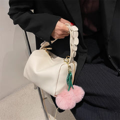 PU Shoulder Bags for Women Advanced Texture Armpit Handbags Purses