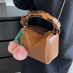 PU Shoulder Bags for Women Advanced Texture Armpit Handbags Purses