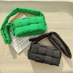 Quilted Handbag Pu Shoulder Bag Large Tote Winter