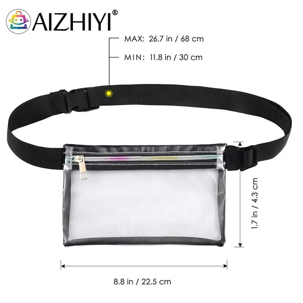 Pop Dad Belt Bag Girls Flesh PVC Fanny Pack Bum Pouch Waist Bag Gift