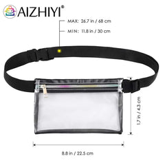 Pop Dad Belt Bag Girls Flesh PVC Fanny Pack Bum Pouch Waist Bag Gift