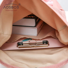 Portable Nylon School Backpacks Candy Girls Backpack Knapsack