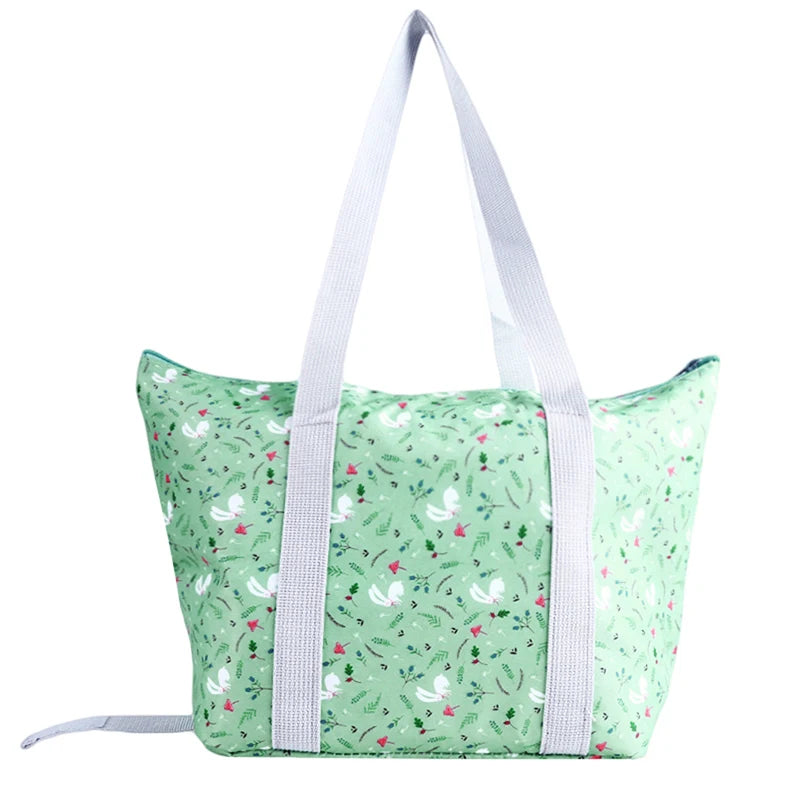 Waterproof Lunch Bag Thermal Food Picnic Collapsible Lunch Bags