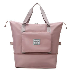Portable Women Travel Bag Large Capacity Foldable WaterProof Oxford Cloth