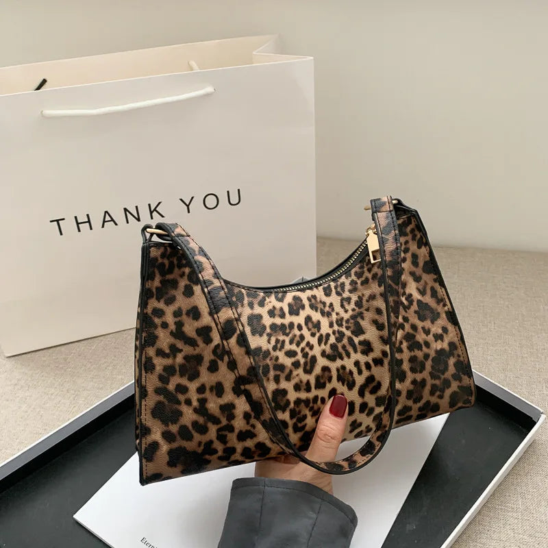 Women Handbag PU Leather Underarm Shoulder Bags Daily Totes Purse Pouch