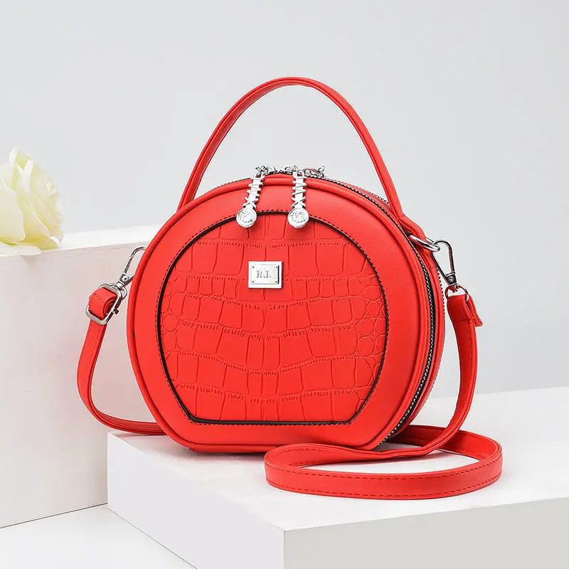 Round Tassel Tote Bag Women Handbags Shoulder Crossbody Purse Bolsa
