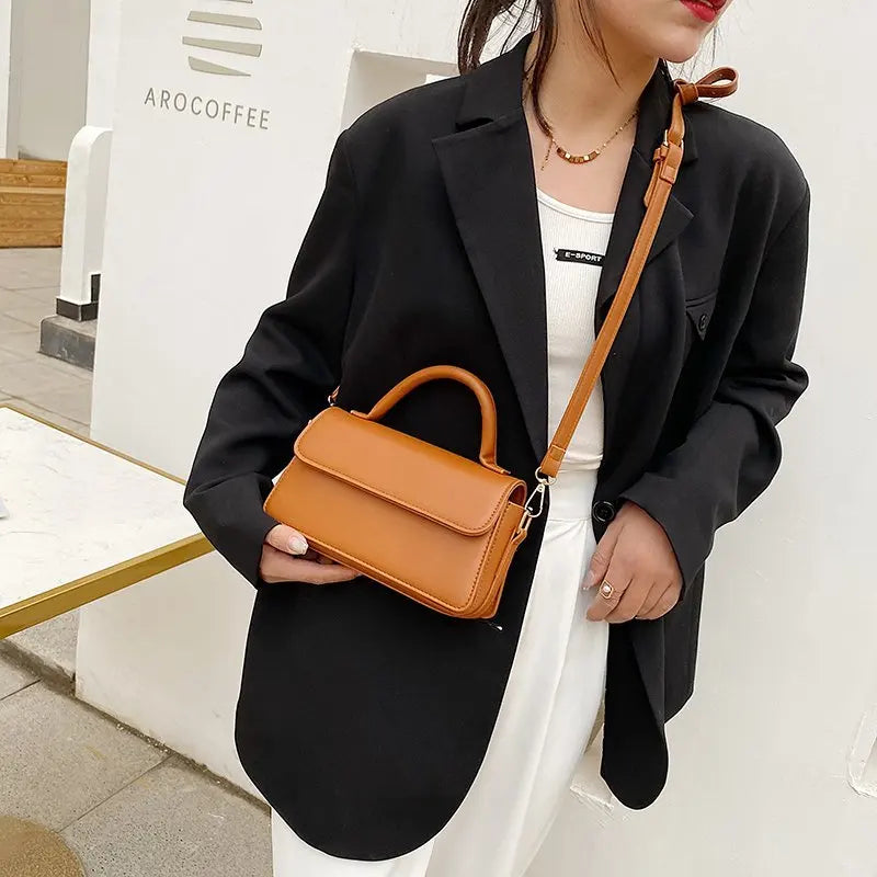 Pure Women Small Handbag Leather Shoulder Bag