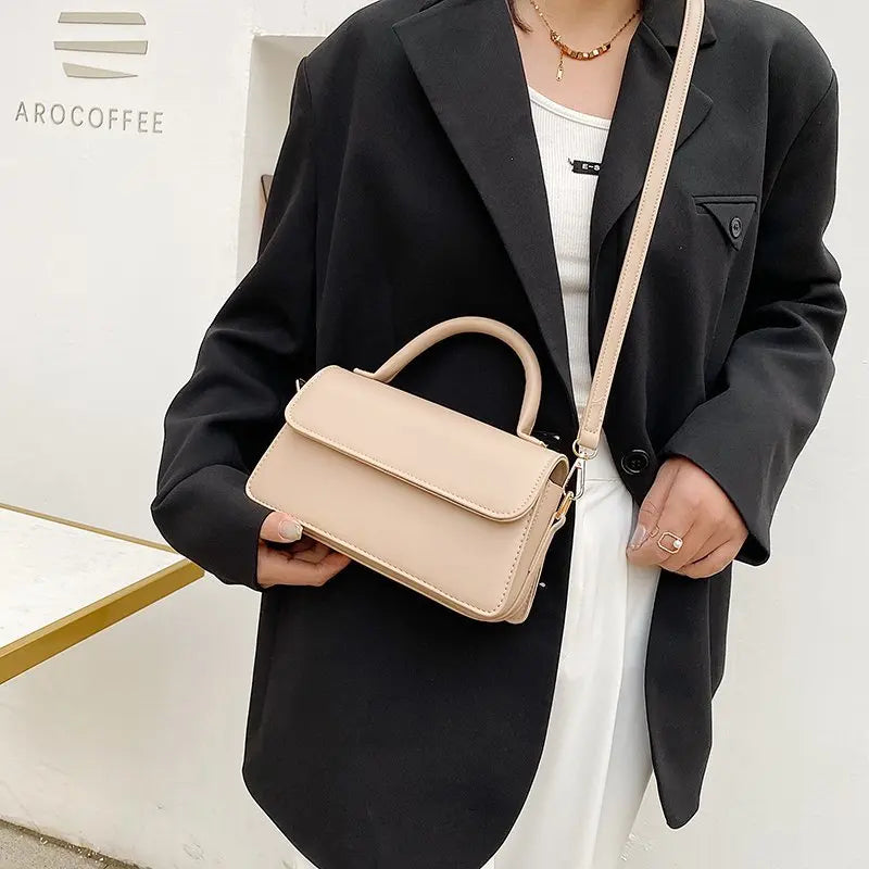 Pure Women Small Handbag Leather Shoulder Bag
