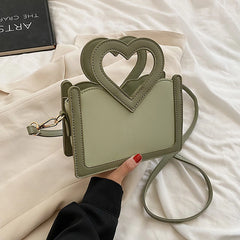 Small Tote Bag PU Leather Shoulder Bags for Women Ins Female