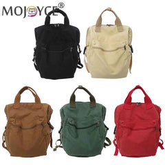 Retro Canvas Backpack Large Capacity Student Boy Girl Shoulder Rucksack