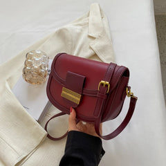 Retro Shoulder Bag High Female Saddle Bag for Women Handbag