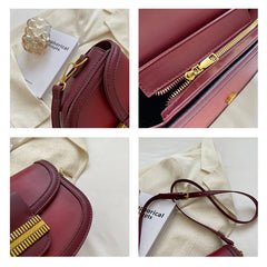 Retro Shoulder Bag High Female Saddle Bag for Women Handbag