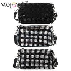 Rhinestone Shoulder Messenger Bag Diamond Ladies Casual Handbags