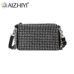 Crystal Rhinestones Evening Clutch Bag for Women, Wedding Purses Handbag