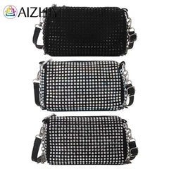 Crystal Rhinestones Evening Clutch Bag for Women, Wedding Purses Handbag