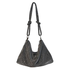 Rhinestones Evening Clutch Bag for Women, Elegant Wedding Purse