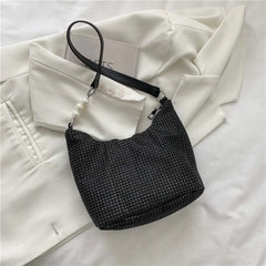 Rhinestones Shoulder Bag Crystal Female Dinner Party Wedding Purses Handbag