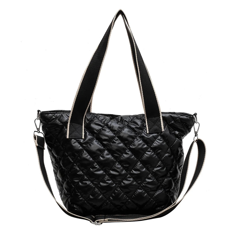 Rhombus Women Crossbody Bags Adjustable Messenger Handbag Large Capacity