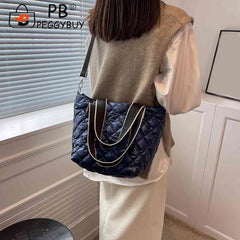 Rhombus Women Crossbody Bags Adjustable Messenger Handbag Large Capacity