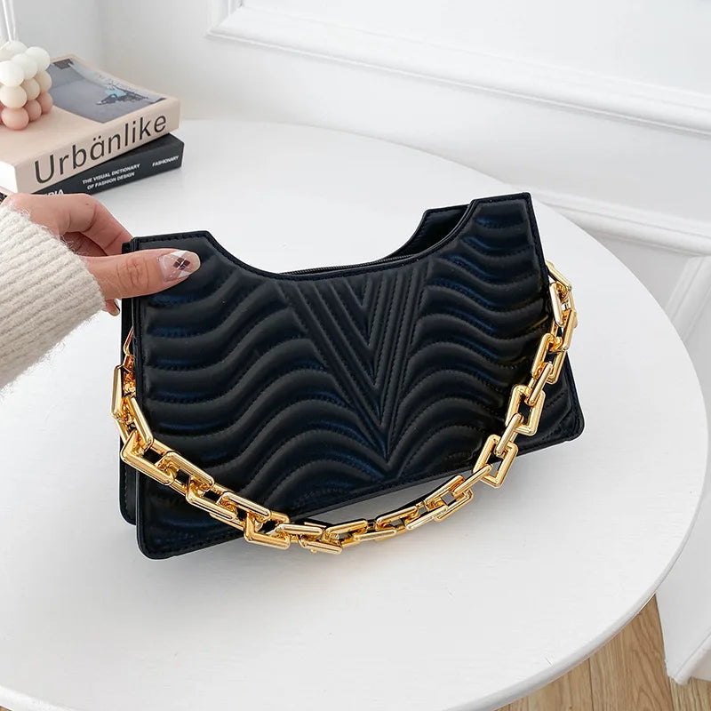 Rhombus Women's Bags PU Leather Shoulder Bag